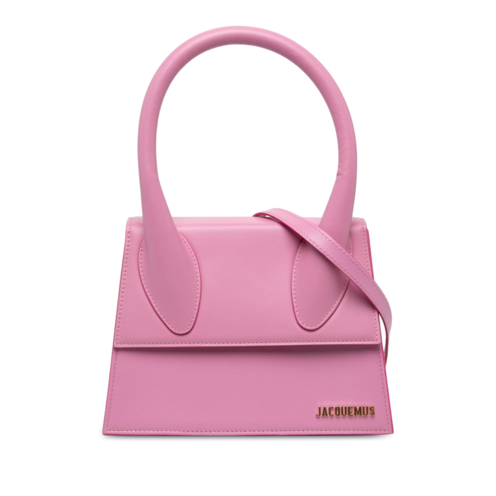 Pre-Loved Jacquemus Smooth Calfskin Le Grand Chiquito